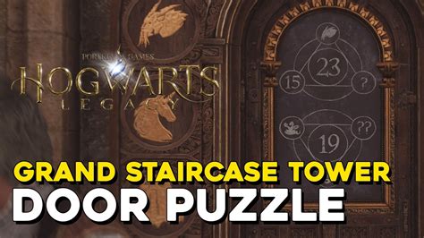 hogwarts legacy staircase door puzzle|How to solve the Grand Staircase door puzzle in。